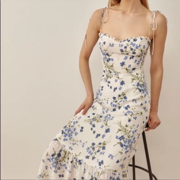 NWOT Reformation Enya Dress in Clarita - Picture 4 of 12